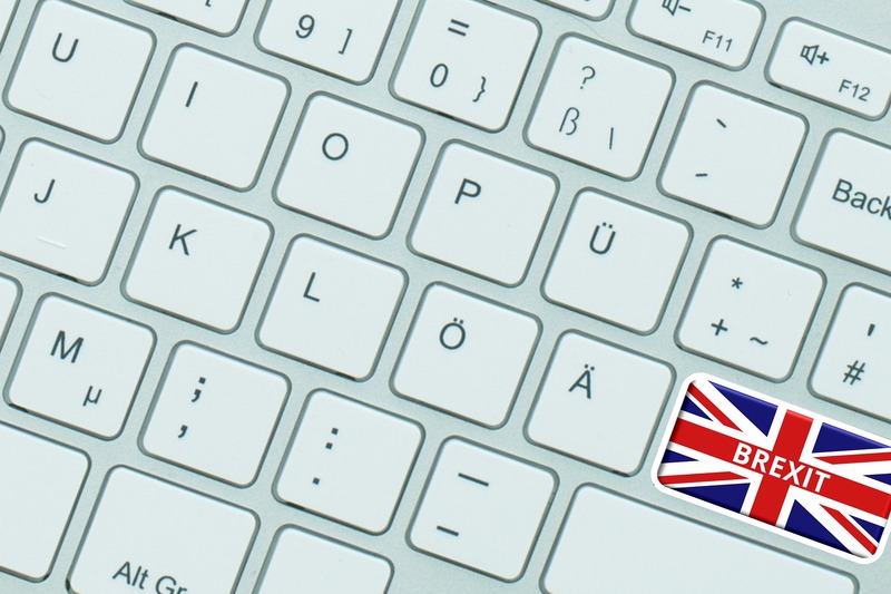 keyboard with brexit key