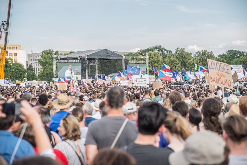 Protests at Letná