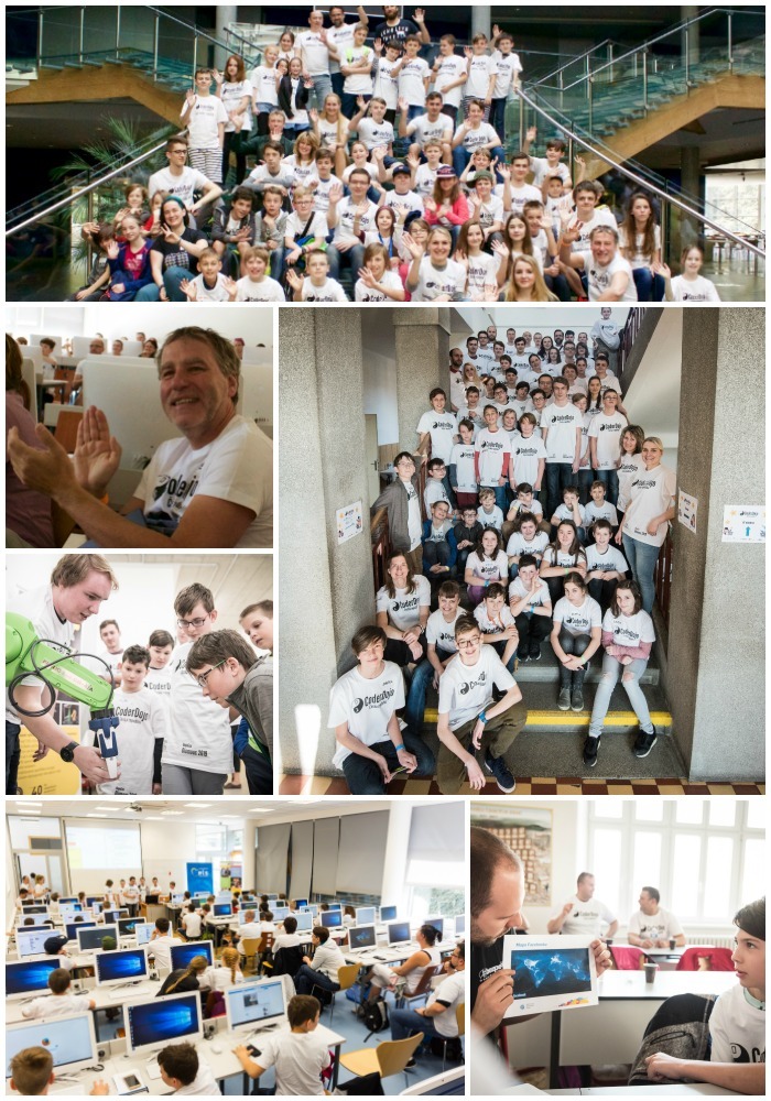 Set of pictures from CoderDojo events