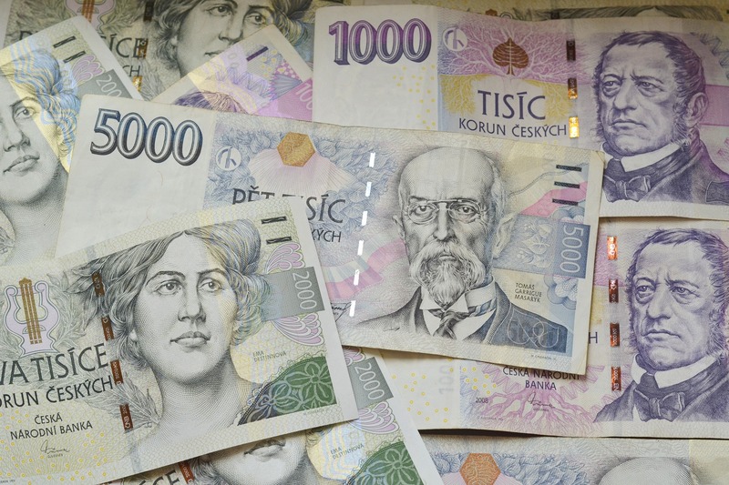 Czech money