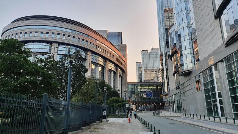 European Parliament in Brussels